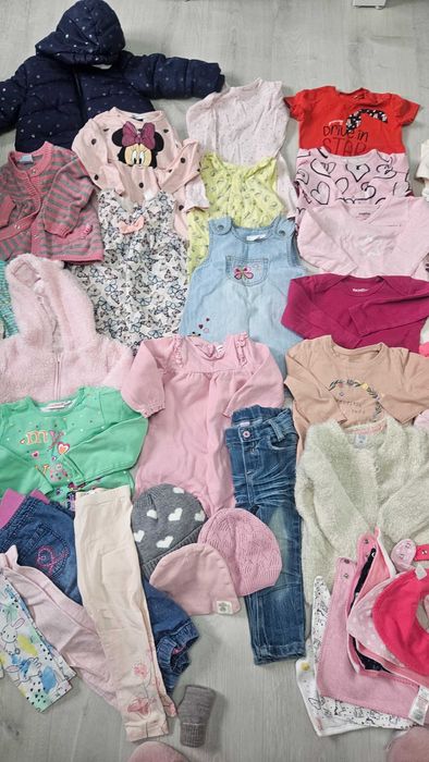 Paka ubranek 74/80/86/92 ponad 100szt stan idealny