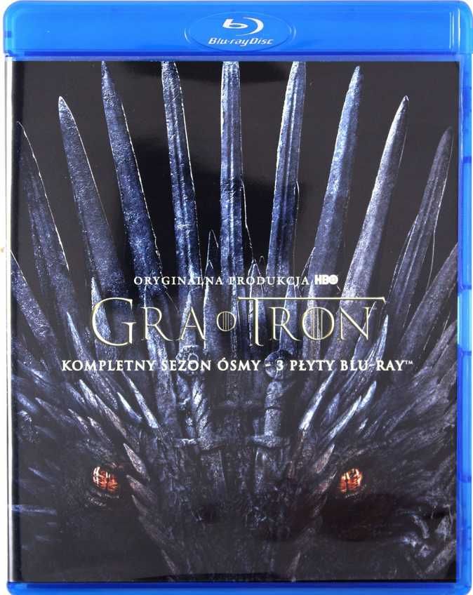 Gra o Tron sezon 8 HBO 3xBlu-ray lektor napisy PL