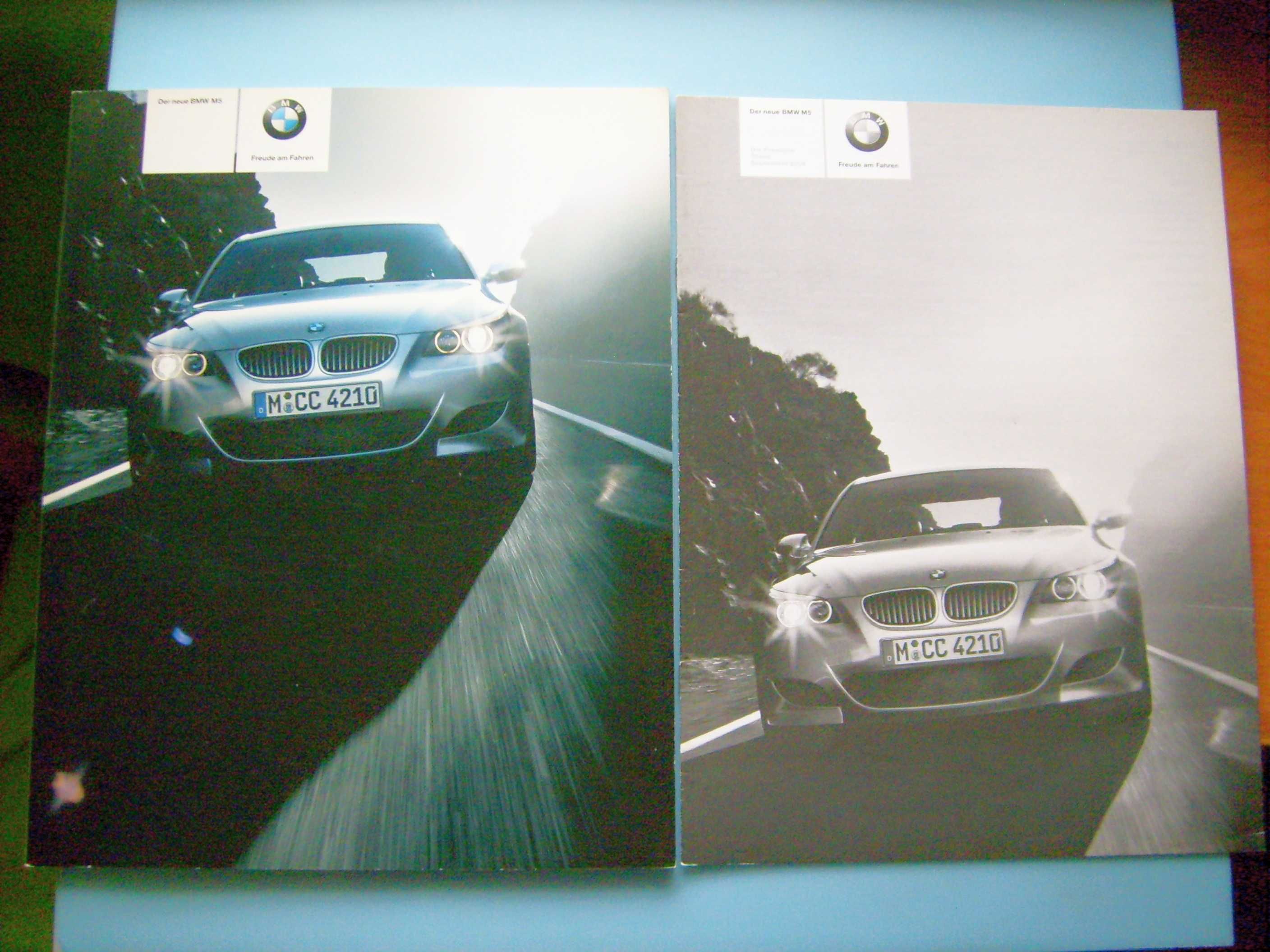 BMW M5 E60 M-Power 2004 prospekt 76 str., !!! stan BDB * RABATY 10% !
