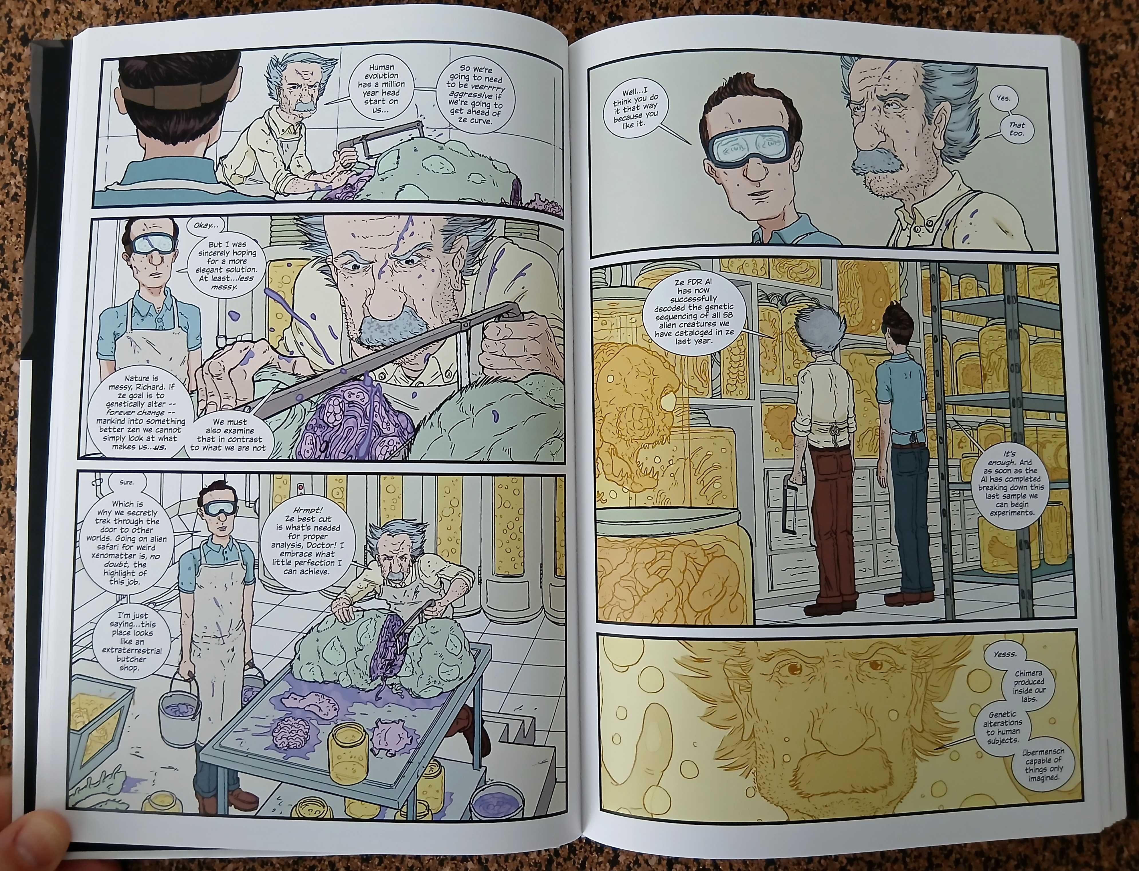 BD - The Manhattan Projects Deluxe Edition Book 2