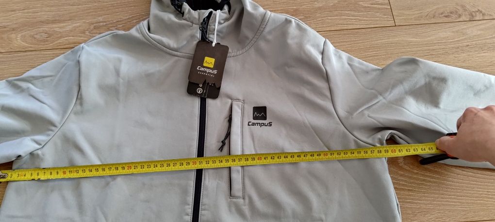 Kurtka damska Softshell Campus rozmiar XL szara nowa