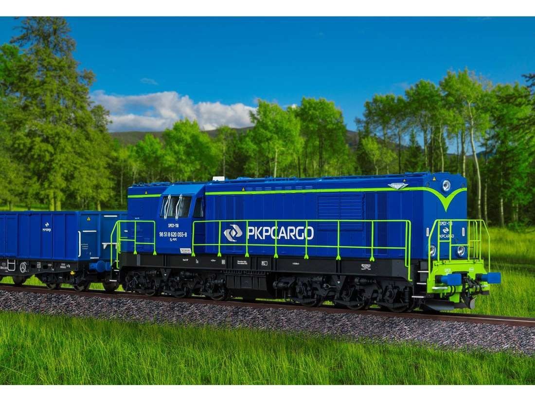 Маневровый тепловоз SM31 pkp фирмы Piko 52300 1:87 HO