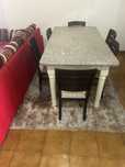 Mesa com 6 cadeiras