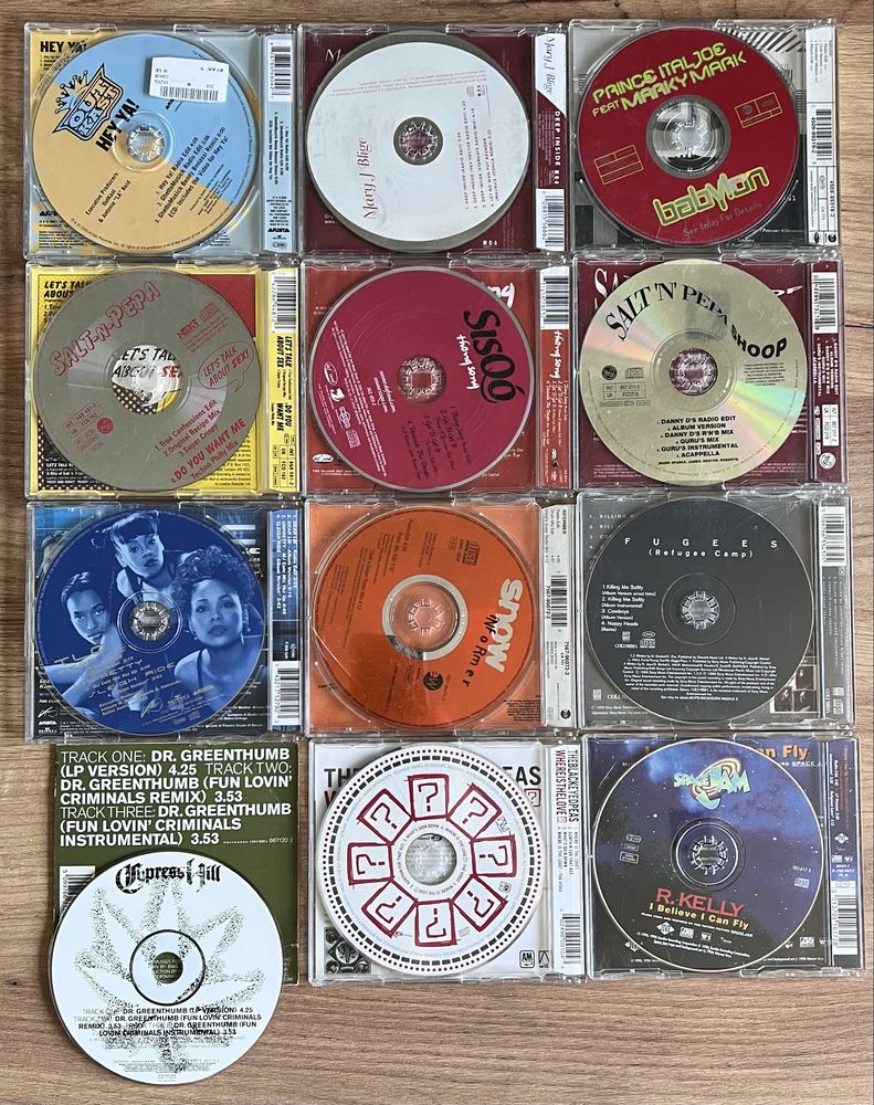 Paczka Singli Rap, R&B Cypress Hill, R.Kelly, Salt'n'Pepa
