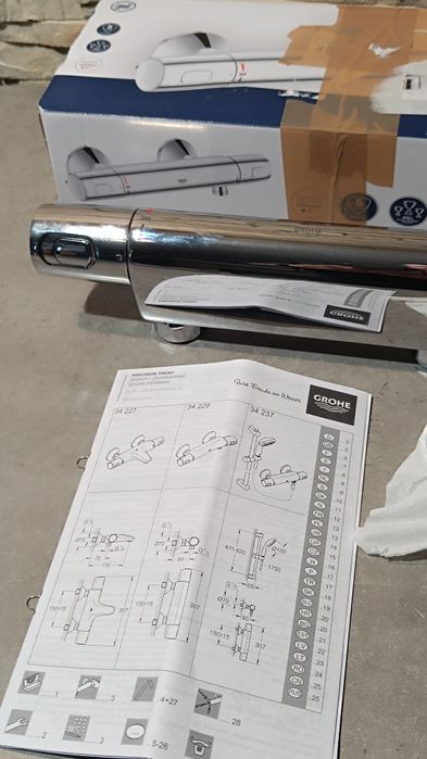 Bateria prysznicowa z termostatem Grohe