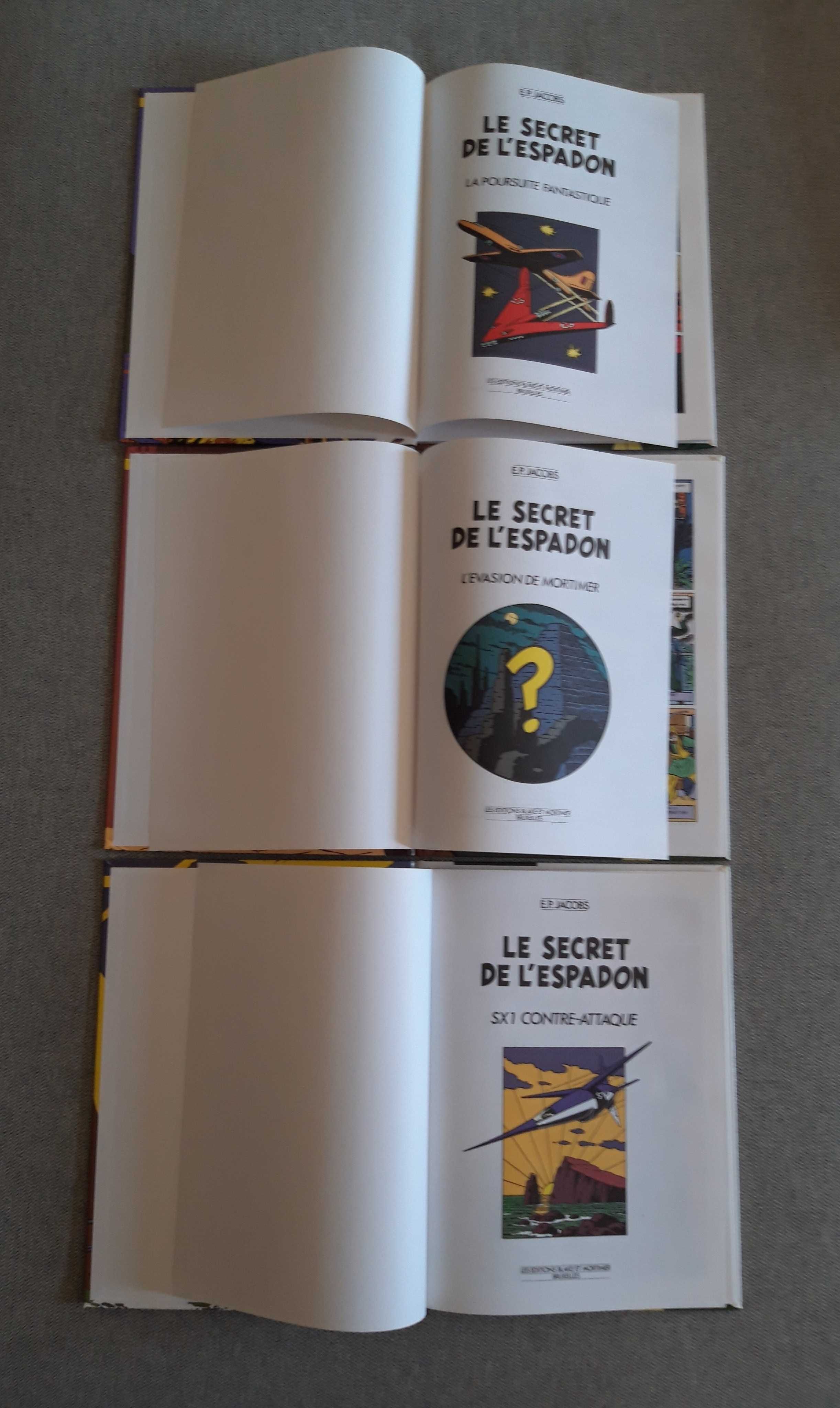 BD Blake et Mortimer "Le secret de l'espadon"