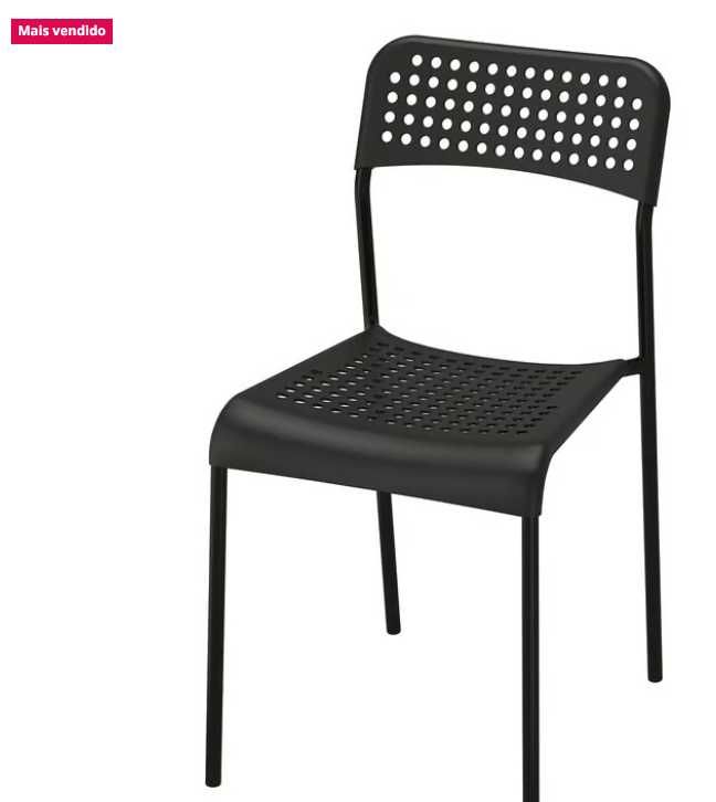 Ikea Cadeira, preto ADDE