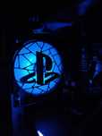 Nakładka 3D na wentylator 120mm | PLAYSTATION logo