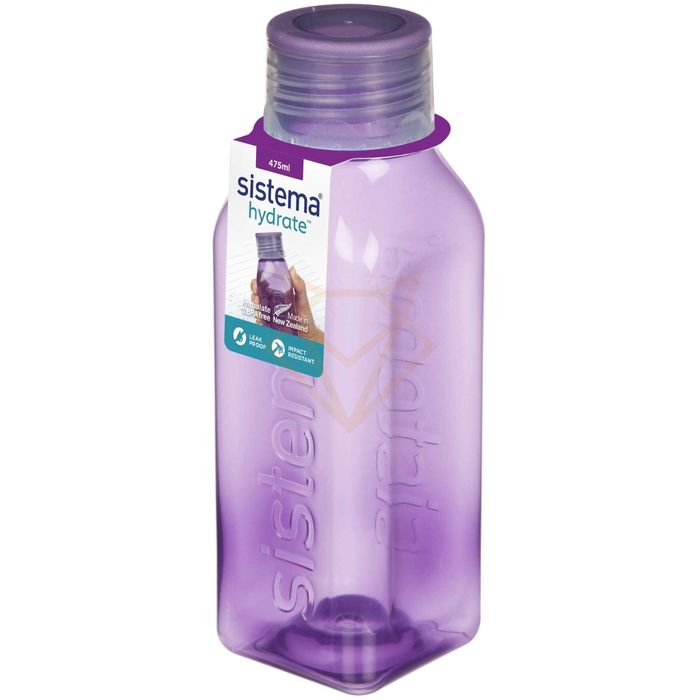 Sistema Bidon Butelka Na Wodę 475Ml Fiolet