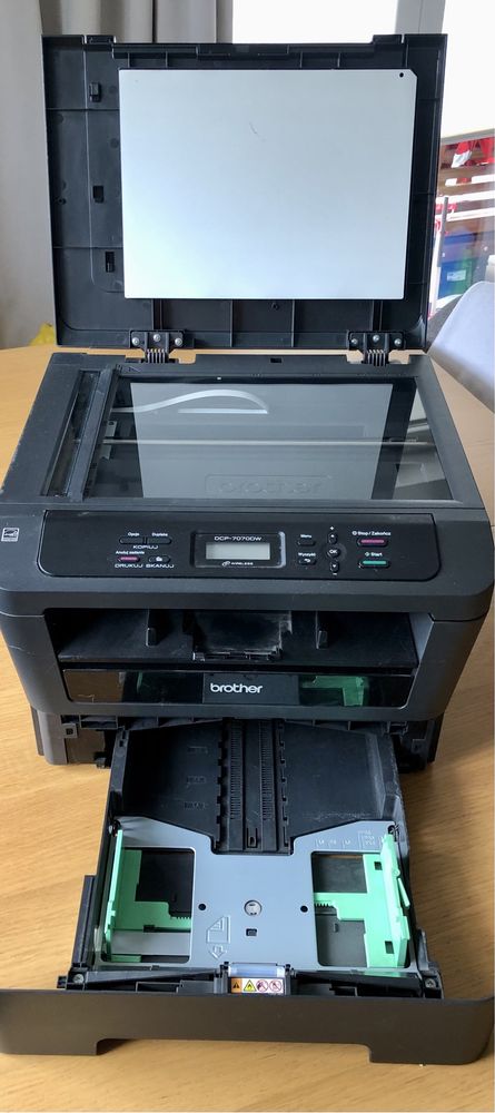 Drukarka Brother DCP-7070DW Urządzenie Wielofunkcyjne stanBARDZO DOBRY