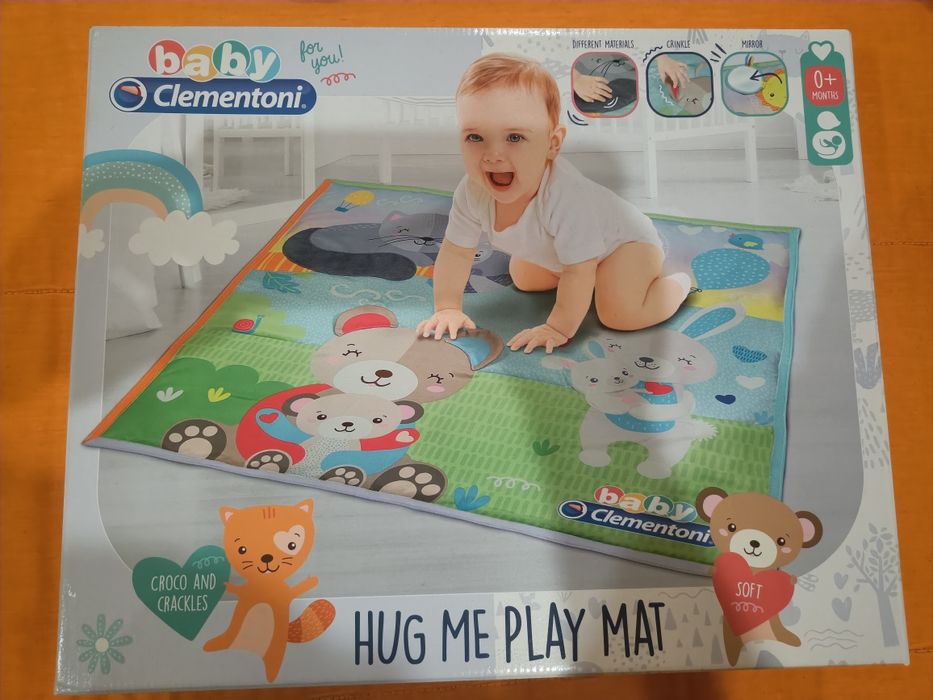 Tapete para bebe pode ser usado para mudar fraldas ou brincar