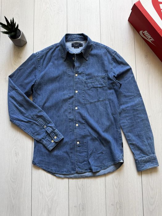 Paul Smith Сорочка Джинсова Чоловіча S Розмір