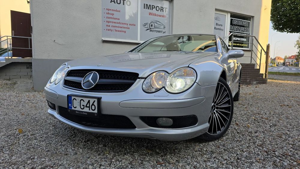 Mercedes-Benz SL 5,0 benzyna 306 KM AMG xenon klimatronic  zarejestrowany