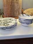 Talerze ikea 4 deserowe 6 miseczek