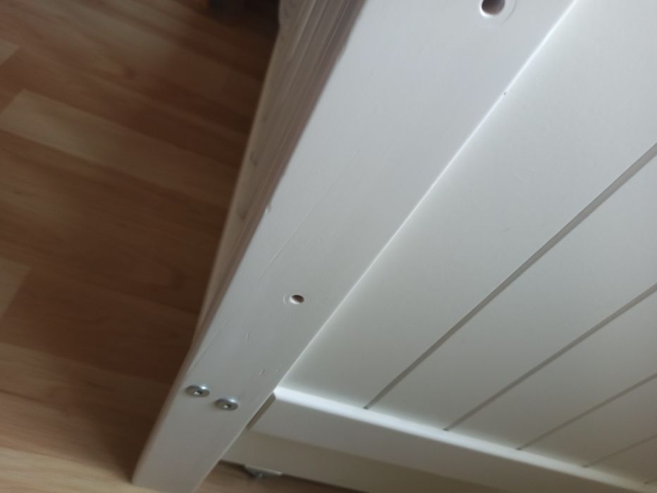Łóżeczko niemowlęce woodies+materac+szuflada