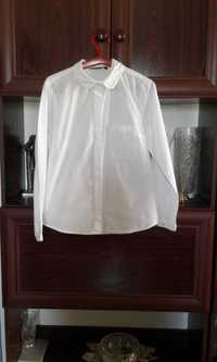 Белоснежная рубашка ,блузка школьная хлопковая подростковая topshop