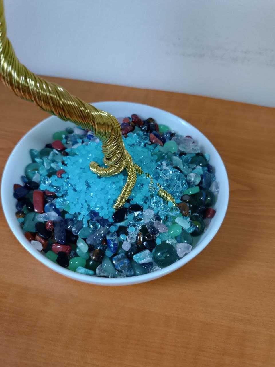 дерево из алюминиевой проволоки