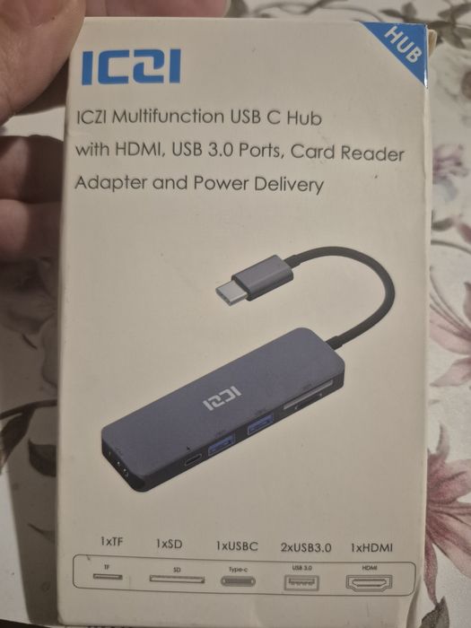 Nowy adapter z portami
