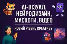 AI-креатив під ключ: візуал, маскоти, Telegram-стікери, відео