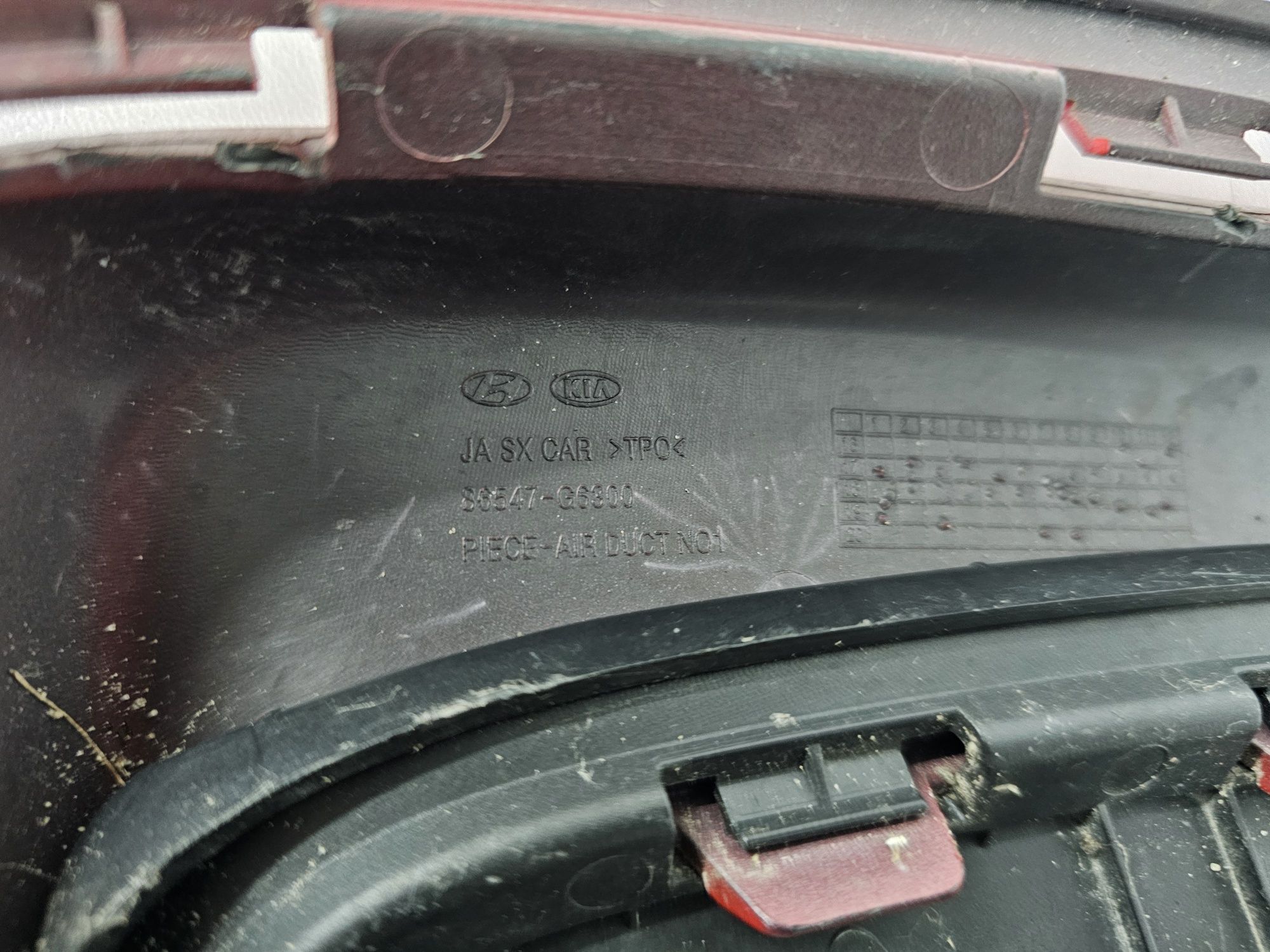 KIA PICANTO III GT-LINE kratka zderzaka lewa