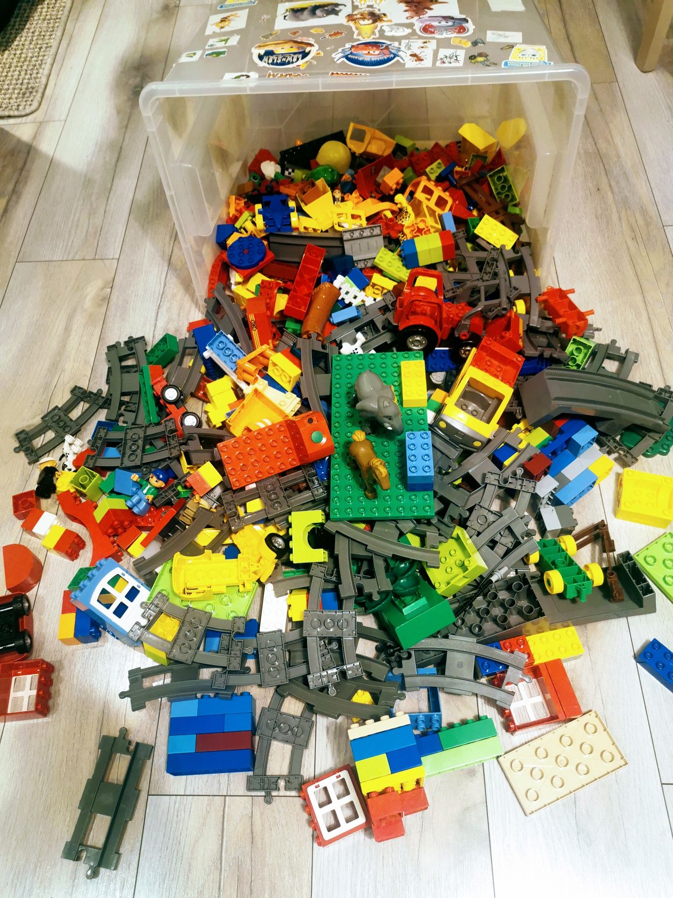 Klocki Lego Duplo mega paka, luzem, zestaw