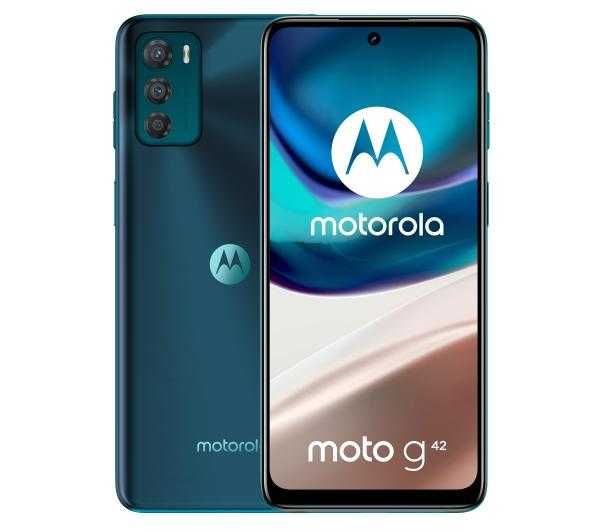 Nowy Smartfon Motorola moto g42 4/128GB 6,4" Zielony(Atlantic Green)