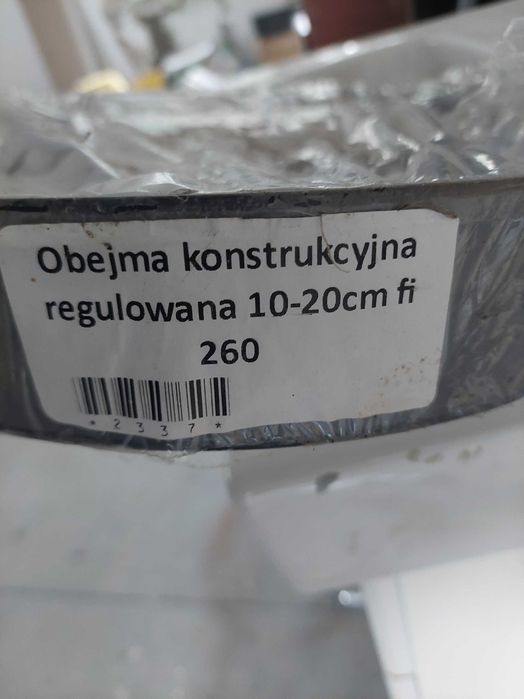 Obejma konstrukcyjna regulowana