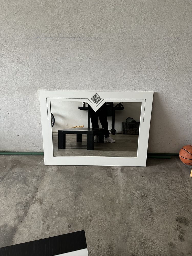 Vendo espelho branco como novo
