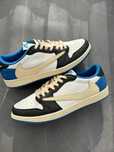 TravisScott\Jordan1*Retro*DamskieNikeAIrniebieski UnisexTrampki.44