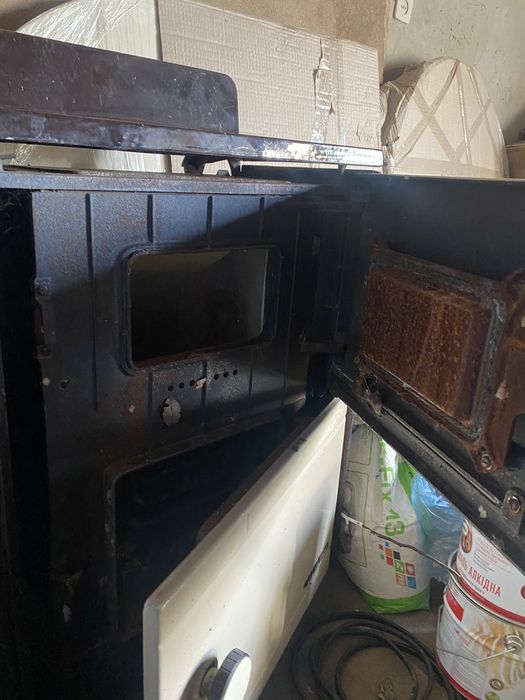 твердопаливний чугунний камін weso