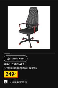 Krzesło komputerowe/ fotel gamingowy IKEA