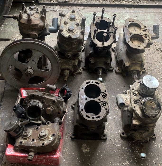 Компресор ЗИЛ-130 шатун,вал,поршень