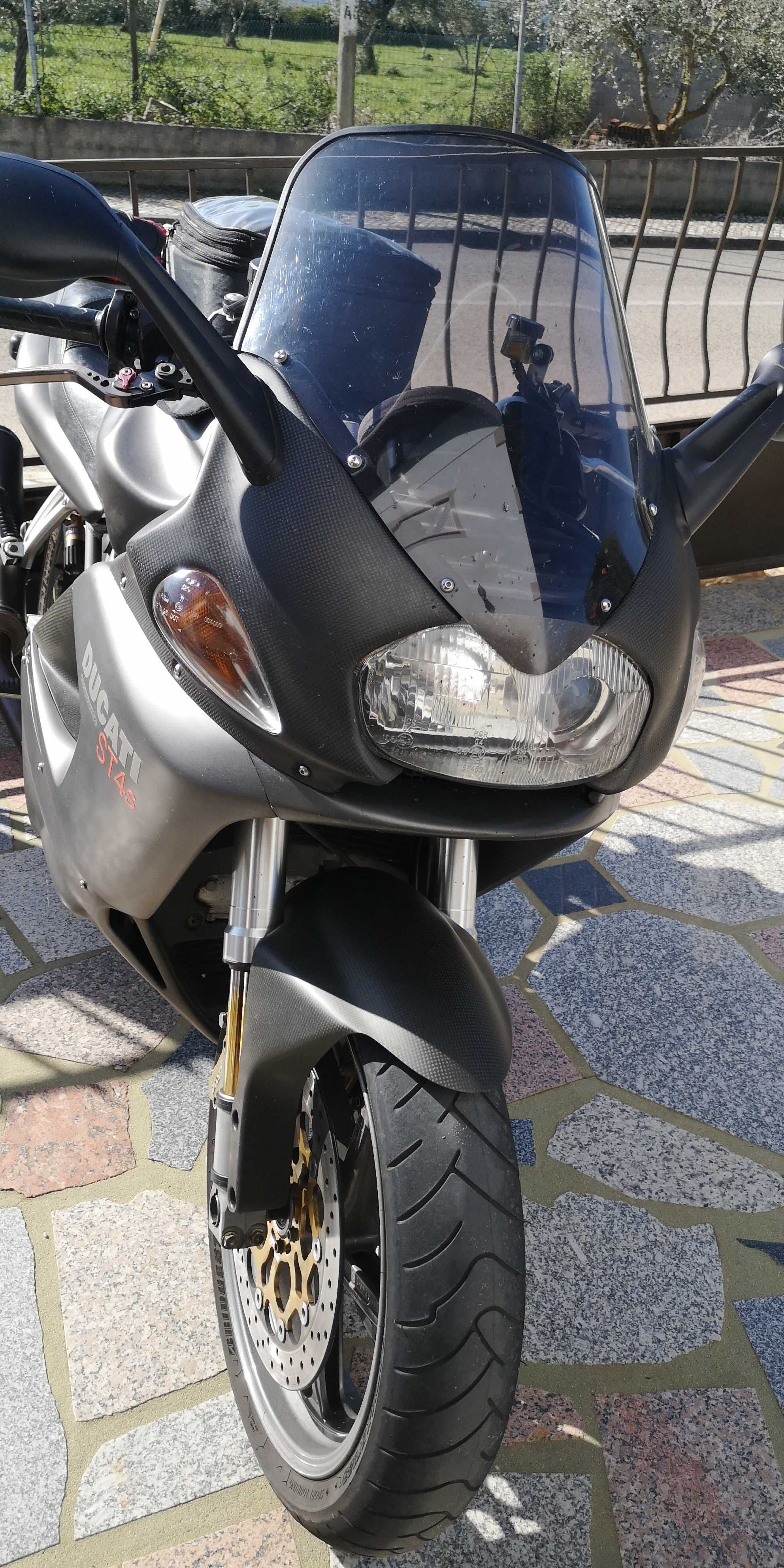 Ducati ST4S Monster SS peças carbonos