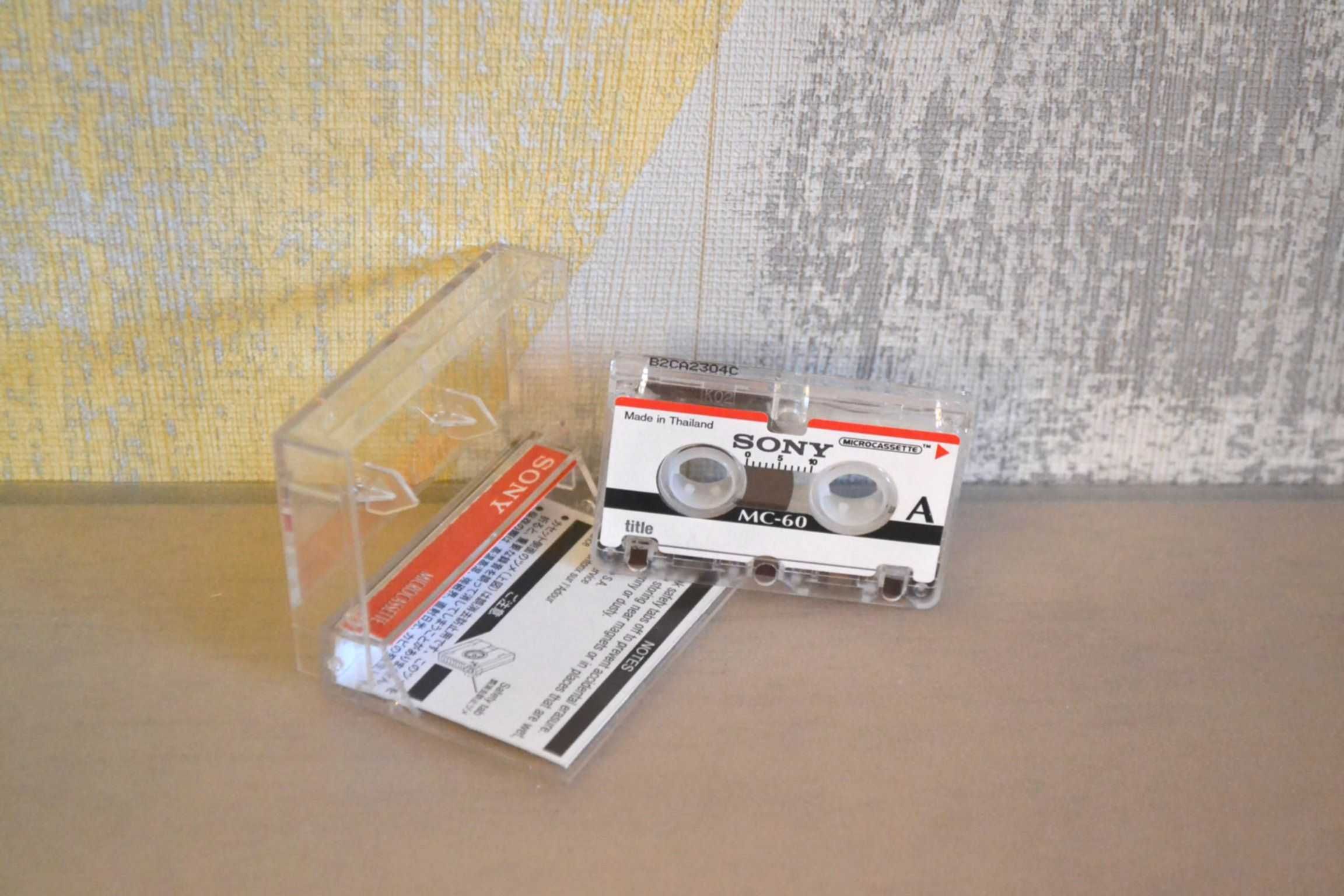 mikrokaseta micro cassette SONY MC-60 do dyktafon magnetofon MC60