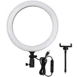 GODOX Iluminador LED Ring Light LR120 (Bi-color)  Preto/ Cor de Rosa