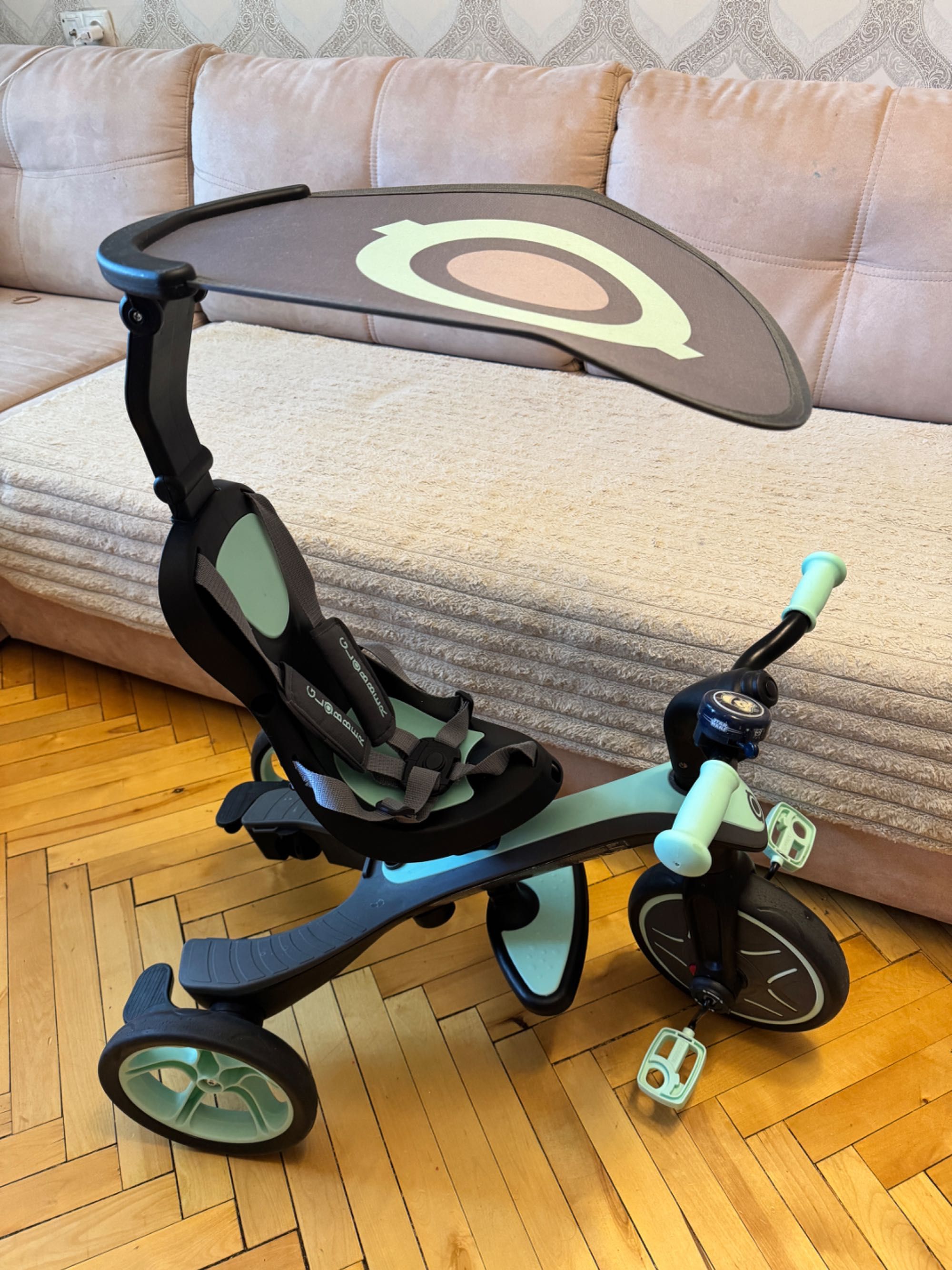 Дитячий велосипед 4 в 1 Globber Explorer Trike від 10 міс до 5 р