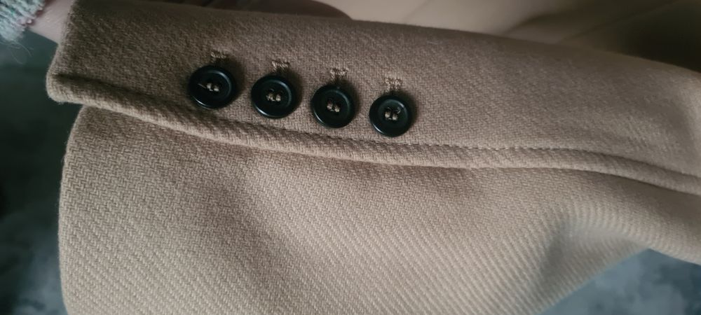 Plasz klasyczny Zara z limitowanejkolekcji premium welna