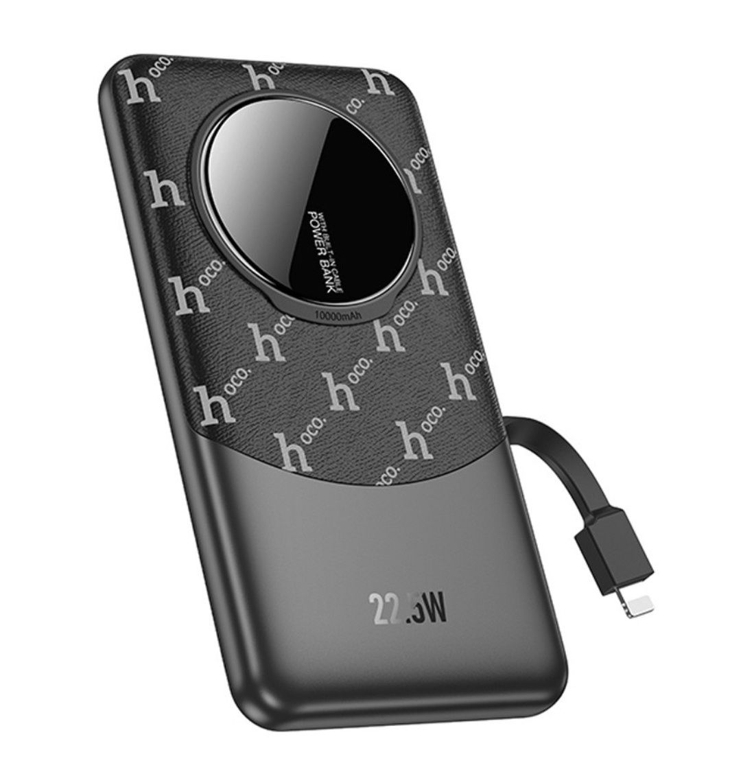 Power Bank Hoco Q29 10000 mAh: Быстрая зарядка + встроенный Lightning