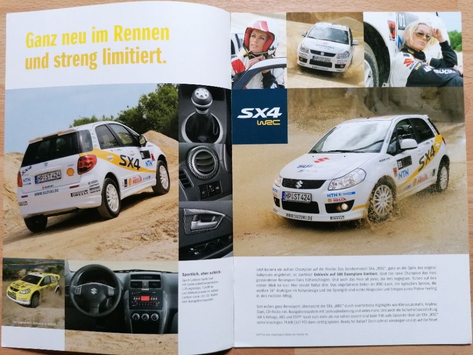 Prospekt Suzuki SX4 WRC