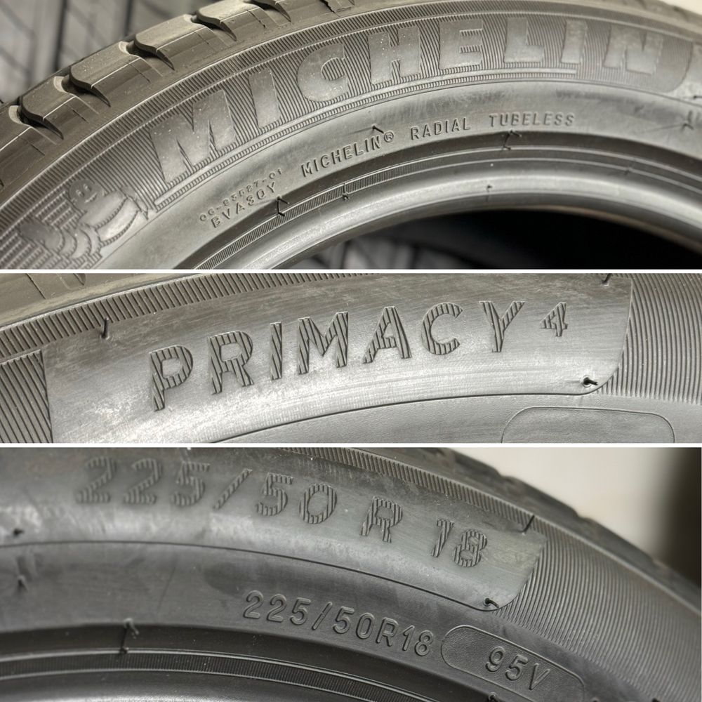 225/50/18 Michelin Primacy4