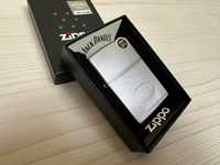 Зажигалка Zippo 81224 Jack Daniel's Logo Design Engraved Satin Chrome
