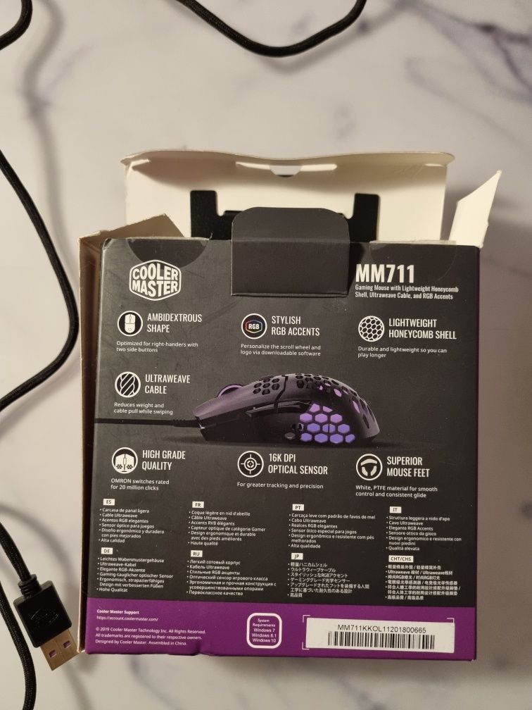 Mysz / Myszka Cooler Master MM711