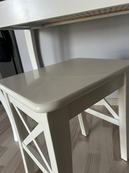 Toaletka Hemnes Ikea Biała 100x50
