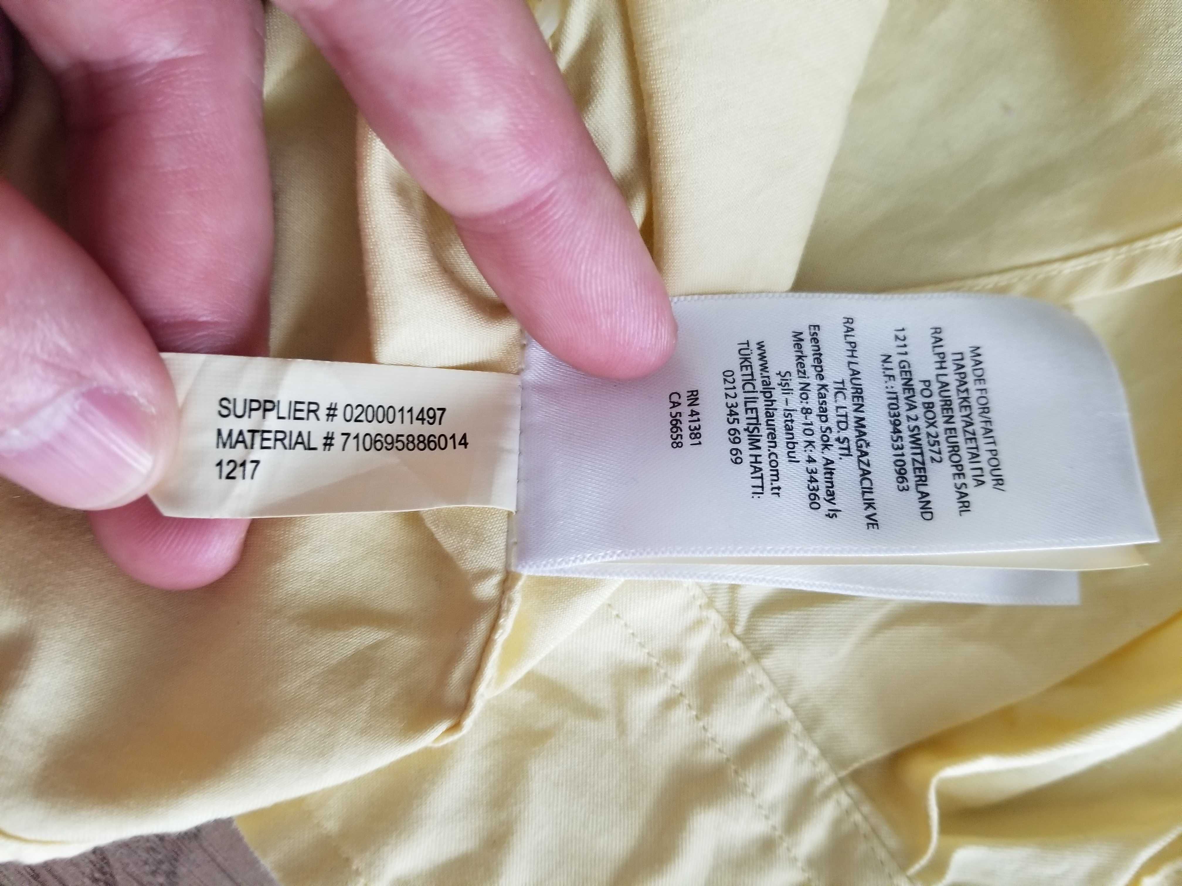 Polo Ralph Lauren сорочка L 48 50 льон оригінал б/у