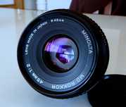 Minolta MD Rokkor  45mm 1:2  para Sony, Nikon, Cannon etc