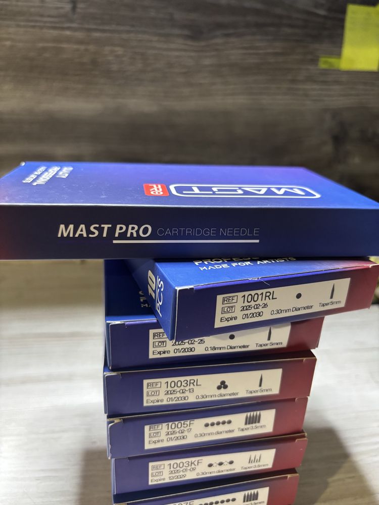 Картриджі Mast Pro для тату машинки — професійна якість!