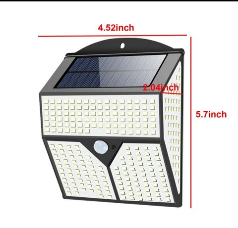Candeeiro solar 436 LED
