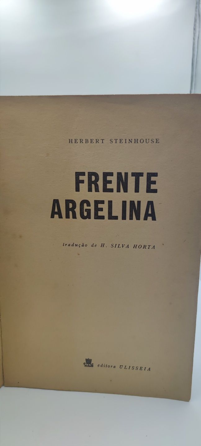 Livro- Ref CxB - Herbert Steinhouse - Frente Argelina