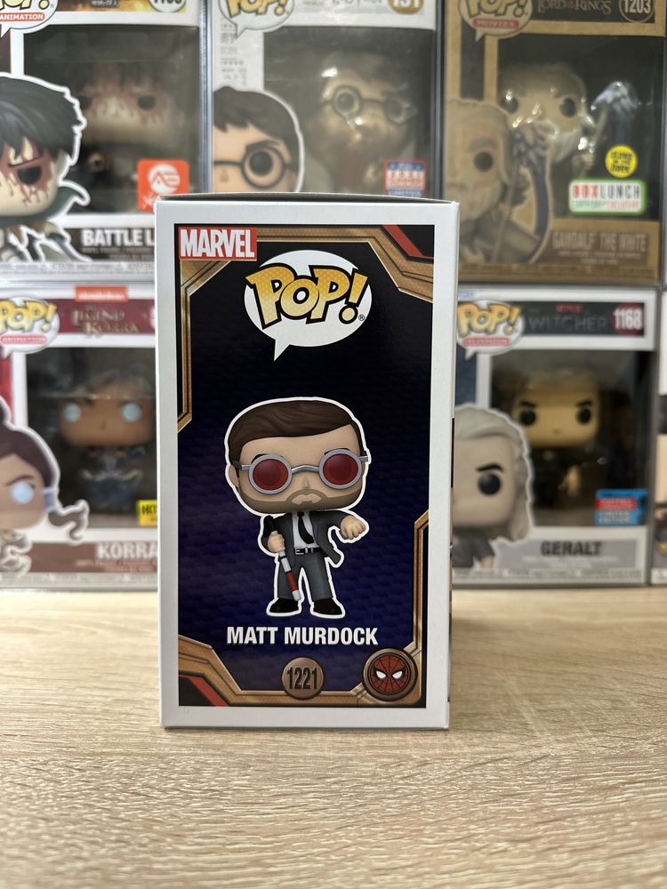 Funko Pop Spider-man Фанко Поп Сорвиголова Мэтт Мердок 1221