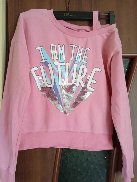 Okazja bluza Pepco różowa 152 modna